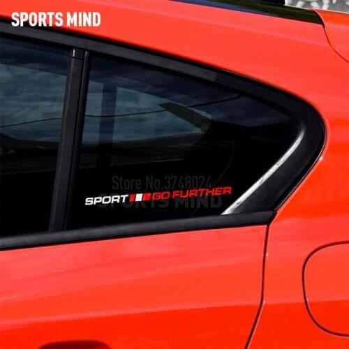 2 X Vinyl Sport Car Sticker Decal For Ford Ranger Fusion Focus Mondeo Fiesta Kuga Accessories Automobiles Car-Styling