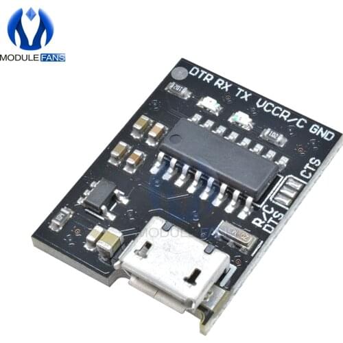 5PCS For WEMOS D1 Mini Breakout 5V 3.3V CH340G CH340 Micro USB to Serial Module Board For Arduino Downloader Pro Mini