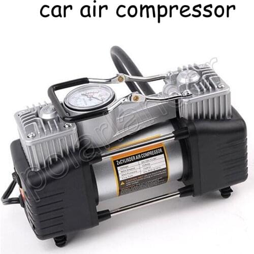 Car inflator double 150PSI pump motorcycles bicycles audio pump 12V car air compressor