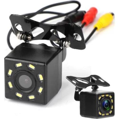 Car Rear View Camera Universal 12 LED Night Vision Backup Parking Reverse Camera Waterproof 170 Wide Angle HD Color Image car Re
