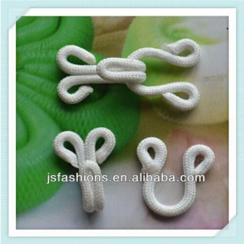 Free Shipping 100sets 2 parts cotton & nylon fabric coated Fur Hooks And Eyes Fasteners Size 40mm Black Beige Brown All Colours