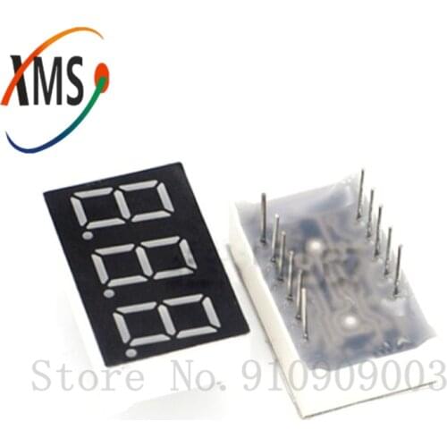 5pcs Digital tube segment common Cathode Red 3 Bit digital Tube 0.36 inch 11 needles Red LED Display 3631AS