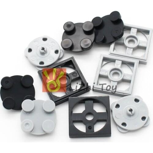 Building Blocks Parts Turntable 2x2 Plate Base with Top 3680 3679 DIY Build Electric Educational MOC Classic Brand Gift Toys