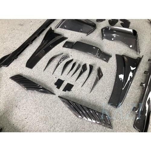 Dream2021 Fit For Upgrade Bmw I8 and Refit Carbon Fiber Electric Small Surround Front Rear Lip Side Skirt Wind Knife Tail