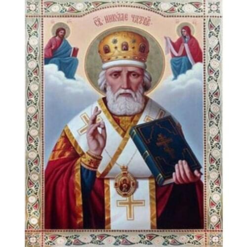 Icon religion diamond painting jesus christ full square rhinestone embroidery picture mosaic sticker diamond tapestry wall paper