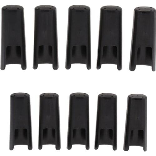 10Pcs Saxophone Protect Cap Sax Mouthpiece Cover for Woodwind Instrument