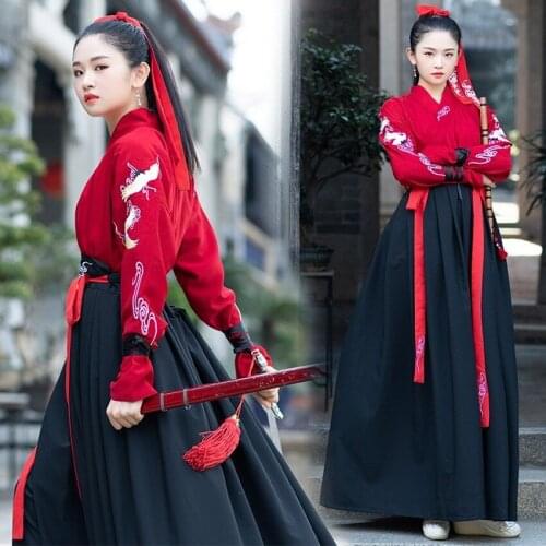 Women Men Lover Cosplay Costumes Sets Japanese Kimono Vintage Embroidery Ninja Unisex Hanfu Dress Stage Performance Girls Boys