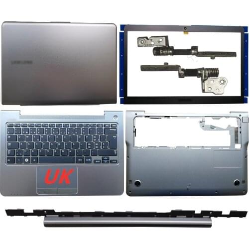 For Samsung Laptop Cover/Front Bezel/Hinges/Hinges Cover/Palmrest/Bottom Case NP530U3C 530U3B 535U3C 532U3C 535U3B