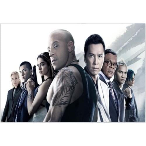 Custom Hot Sale xXx Return Of Xander Cage Movie Poster Home Decoration Fashion Canvas Material Wall Poster 20x30cm,27x40cm