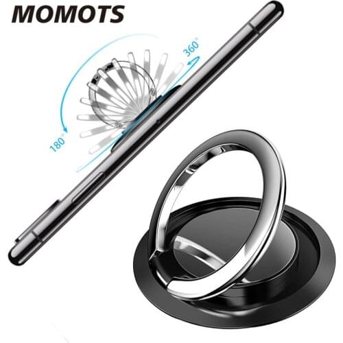 Mobile Phone Holder 360 Degree Car Magnetic Holder Finger Ring Holder Desk Phone Stand for iPhone Samsung Huawei