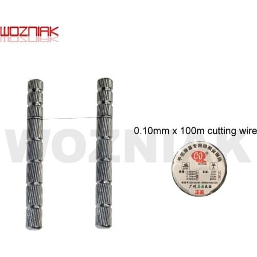 Mobile phone LCD Screen Separation line Diamond wire cutting line High hardness cutting Handle Pull Rod