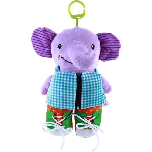 Cartoon Animal Baby Book Developing Toys Montessori Dress Childrens Toys Toddler Kids Felt Quiet Boards