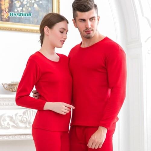 Mens and Womens Plush Thickened Gold Velvet Armor Thermal Underwear Couple Set