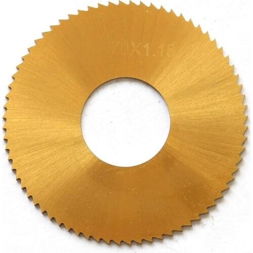 ORIGINAL RAISE 0021# HIGH SPEED STEEL 72T THIN CUTTER DEDICATED FOR GLADAID KEY MACHINE
