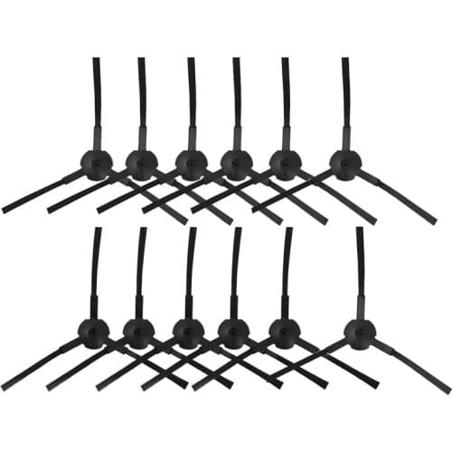 12 Pack Replacement Accessories Side Brush Fit for ILIFE V3 V5 A6 A4 A4S Robot Vacuum Cleaner