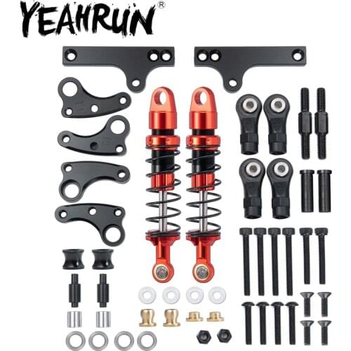 Aluminum Alloy Shock Absorber Kit for Axial SCX-10 II 90046 1:10 RC Crawler Cars Upgraded Parts