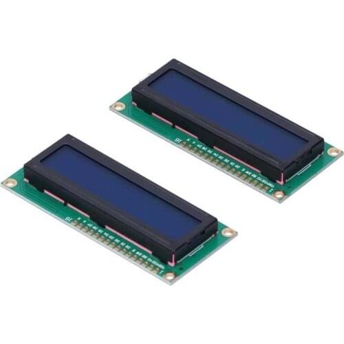 2Pcs LCD Display Module Single-Chip Microcomputer Module LCD Display Robot Accessories Test Develop DC5V 1602