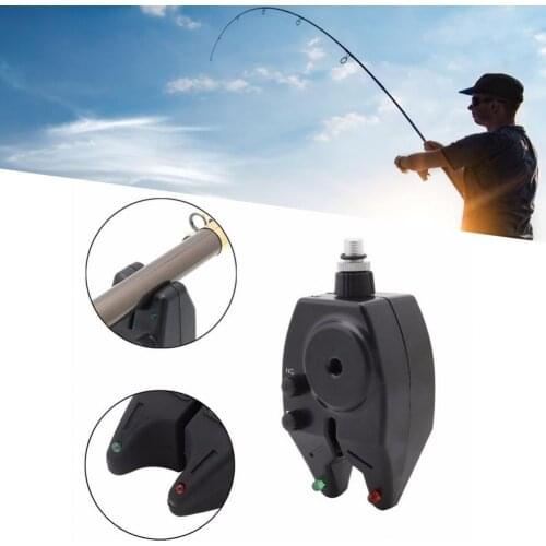 Fishing Bite Alarm Electronic Intelligent ABS Easy to Install Angling Bite Indicator for Fishing Rod Fishing Bite Alarm