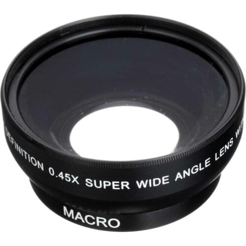 49mm 0.45X Wide Angle Macro Conversion Lens for sony NEX5C NEX3C NEXC3 NEX5N camera