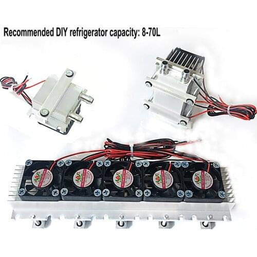 Diy Small Air Conditioner Fan Semiconductor Refrigeration Chip 12v