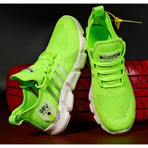 Breathable Men Sneakers Male Shoes Adult High Quality Comfortable Non-slip Soft Mesh Men Shoes Summer New Support Dropshipping