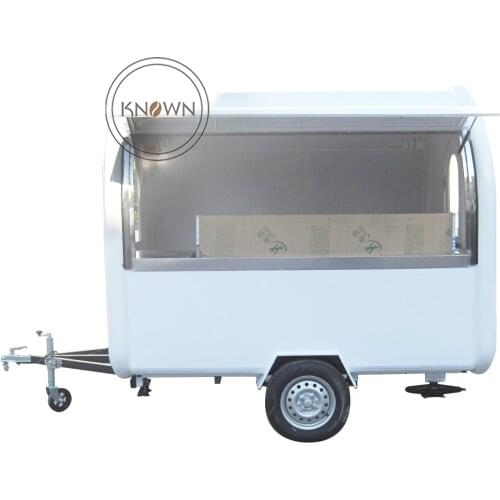 Commercial Street Shop Catering Trailer Food Chips Ice Cream Candy Popcorn Cart