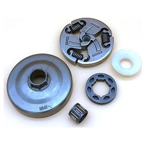 HUNDURE 3/8-7T Clutch Drum Sprocket Rim Bearing Worm Gear Kit For Husqvarna Craftsman 357 359 357XP Chainsaw Parts