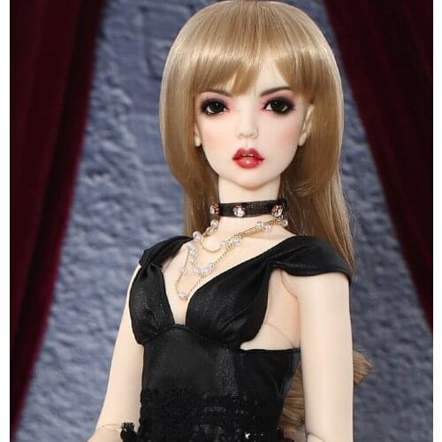 Supia Heeji Girl 1/3 Doll BJD Resin Firgures Fullset With Optional Elf Ears Fairyland Dollmore Supergem