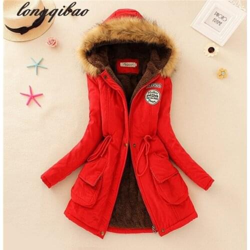 Женские куртки в стиле милитари Longqibao China At AliExpress