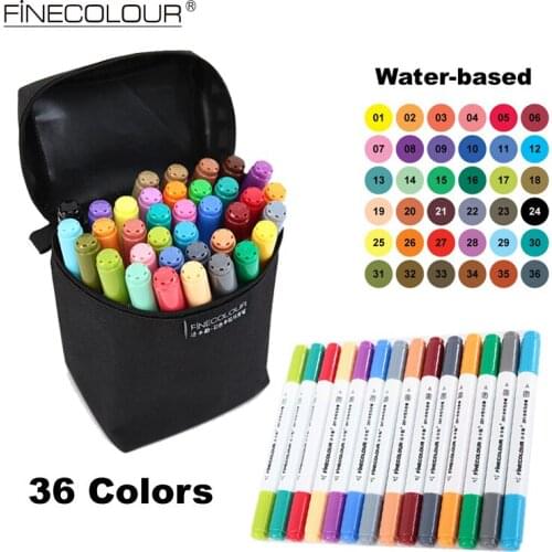 Finecolour Manga Marker Pens Painting Sets Drawing Sketch Markers Fine Liner Anime Architecture Professional Art School Supplies