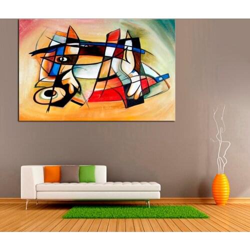 Handmade oil painting Canvas Painting Abstract Art World modern Best Art Abstract oil painting original directly from artis
