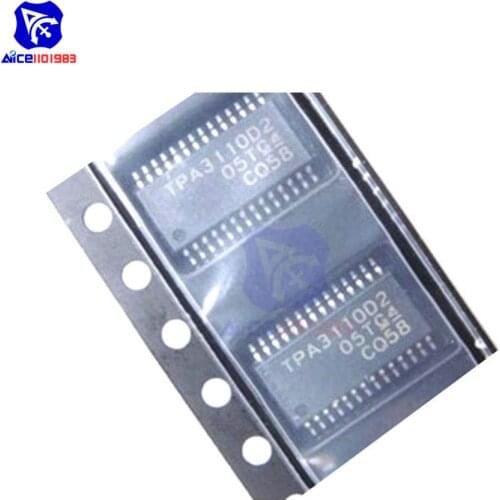 Diymore 1PC IC Chip TPA3110D2 TPA3110 SSOP-28 Amplifier IC Original Integrated Circuit