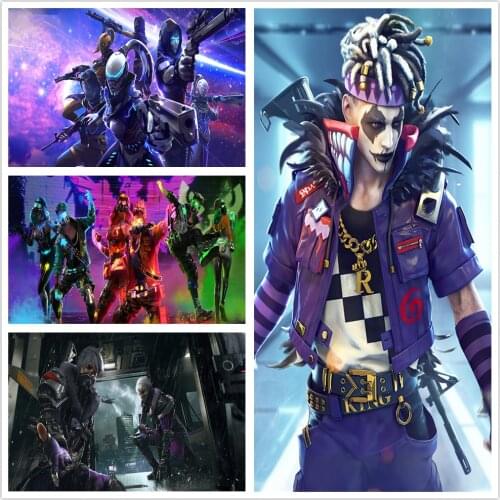 Home Decor Modular poster Canvas Garena Free Fire Joula Game a living room Poster Home wall Canvas wall Painting Wholesale