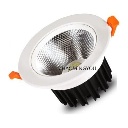 NEW DIMMABLE LED Downlight COB Ceiling 5W 10W 15W Adjustable recessed Super Bright Indoor Light cob led spot light