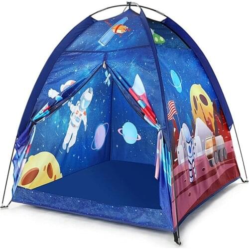 Children Tent Wigwam House Portable Space Play Tent for Kids Baby Princess Castle Playground Outdoor&Indoor for Boys Girls Gift