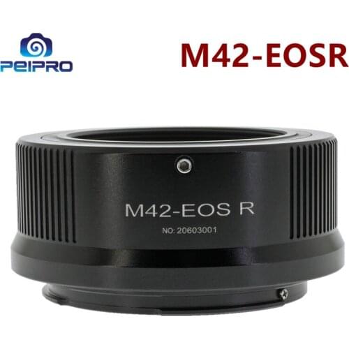 PEIPRO for M42-EOS R Lens Adapter Converter for M42 Lens to Canon EOSR/RP Cameras