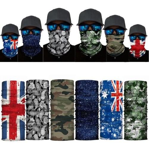 Ice Silk Hiking Scarf Sunscreen Breathable Outdoor Sweat Wicking Balaclava Fishing Bandana Sun Neck Collar Headgear Cycling