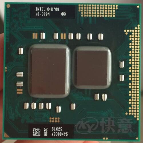 Intel Core i3-390M Processor i3 390M Dual-Core Laptop CPU PGA988 cpu