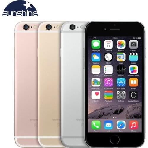 Original Unlocked Apple iPhone 6s 4G LTE Mobile phone 4.7'' 12.0MP IOS 9 Dual Core 2GB RAM 16/64GB ROM Smartphone