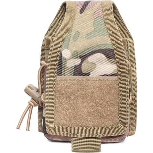 Sports Pouch Tactical Sports Molle Radio Walkie Talkie Holder Bag Magazine Mag Pouch Pocket NEW 2021