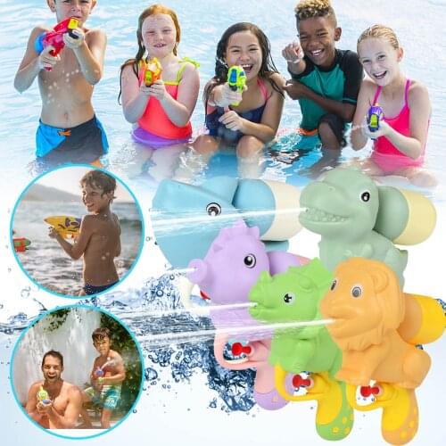 Animal Shaped Water Jet Toy Adults Children Kids Summer Playing Water Toys Portable Spraying Water Gun For Beach Swimming Pool