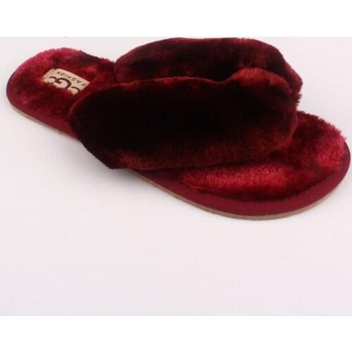 8 colors Natural Sheepskin Winter Warm Fur Slippers Women Home Shoes Women Indoor Slipper 2020 Luxury Furry Slippers