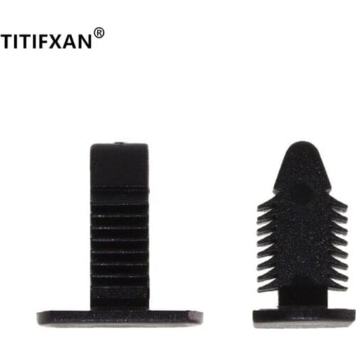 10PCS Car door pedal under skirt bottom beam interior panel wheel arch frame eyebrow plastic fastener clip for BMW Mini