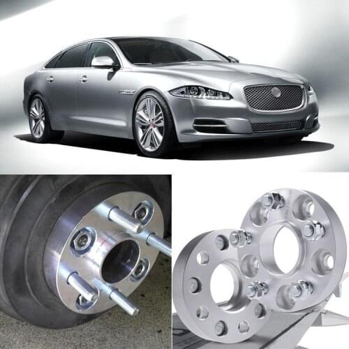 For Jaguar Series Auto Wheel Spacer 4pcs 5X108 63.4CB 25mm Thick Hubcenteric Wheel Spacer Adapters High Quality