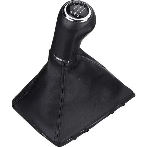 Car Gear Knob Gaiter Boot 6 Speed Gear Knob Shift Stick Gaiter Car-styling for Opel Astra Corsa Vauxhall Zafira B 2005-2010