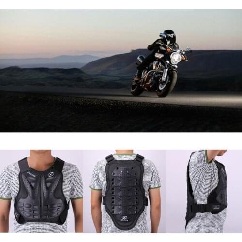 Adult Motorcycle Dirt Bike Body Armor Protective Gear Chest Back Protector Protection Vest for Motocross Skiing Skate Snowboard