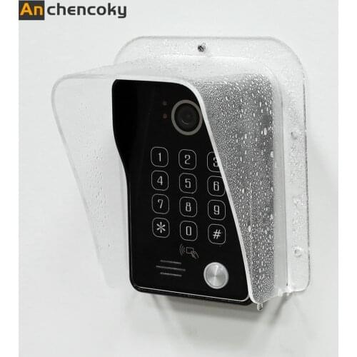 Anchencoky Rain Cover Universal Type Call Panel Waterproof Cover for Smart Wifi Doorbell Camera and Home IP Video Intercom