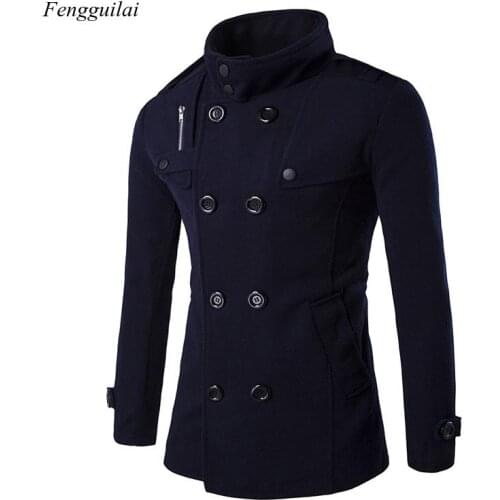 Мужские тренчи Fengguilai China At AliExpress