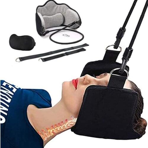 Portable Cervical Traction and Relaxation Device Head Relief Hammock, Hammock for Shoulder Pain Stand-Suitable for Office Worker