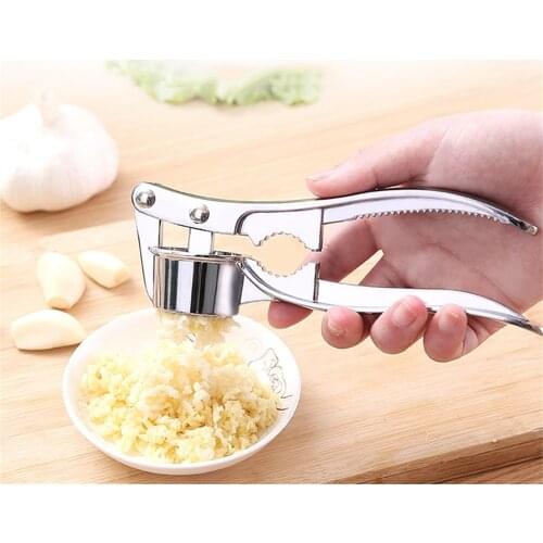 Imitating Stainless Steel Multifunction Garlic Press Crusher Kitchen Cooking Ginger Squeezer Masher Handheld Ginger Mincer Tools